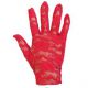 Handschoenen Kant Rood