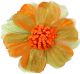 Kruikenstad Bloem Oranje Hart met Speld