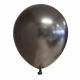 Latex ballonnen Chrome Zwart