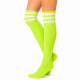 Cheerleader Kousen Neon Geel / Wit