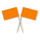 Oranje Kaasprikkers 50 stuks