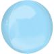 Folieballon Orbz Pastel Blauw