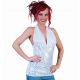 Dames Blouse – Glitter Wit (One Size)