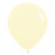 Ballon Pastel Mat Geel R18