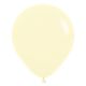 Ballon Pastel Mat Geel R18