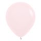 Ballon Pastel Mat Roze R18