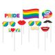 Photobooth Props Regenboog