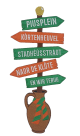 Embleem Kruikenstad Nr. 962 Rugembleem Straatnamen