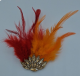 Kielegat Speldje met Veren en Strass