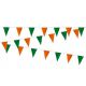 Vlaggenlijn oranje/groen