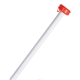 Vlaggenstok met oranje knop (200 cm.)