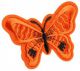 Embleem Kruikenstad Nr. 145 Vlinder Oranje