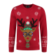 Kersttrui Rudolph met led licht