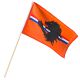 Zwaaivlag Oranje Leeuw