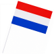 Zwaaivlagje Nederland Plastic