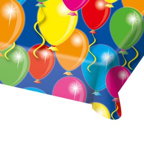 Plastic Tafelkleed Ballonnen