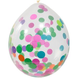 Confetti Ballon Multi kleuren