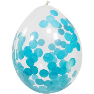 Confetti Ballon Baby Blauw