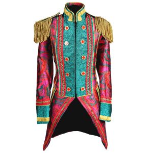 Dames Jas Lava Flow Petrol