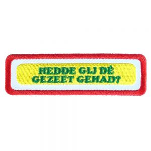 Embleem Oeteldonk Nr. 1250 Uitspraak Hedde gij de gezeet gehad?