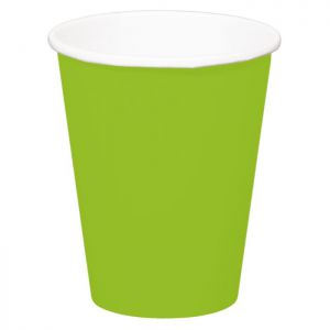 Bekers Lime Groen 350 ml. 8 st.