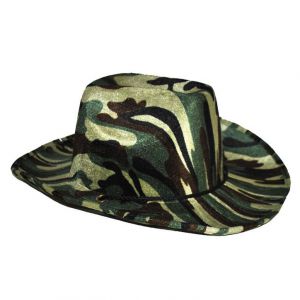 Cowboy Hoed Camouflage Leger