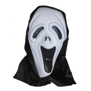 Scream masker met kap