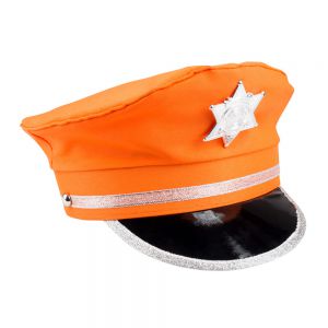 Politie Pet Neon Oranje