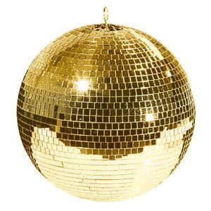 Discobal Goud 50 cm 