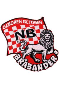 Embleem Brabant Nr. 365 Geboren Getogen Brabander NB Leeuw en Vlag