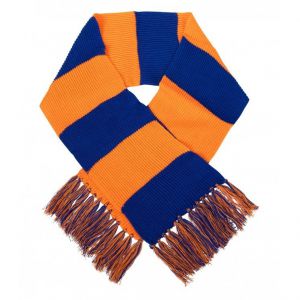 Sjaal Lampegat blauw oranje