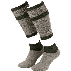 Loafer set Beenwarmers en sokken 43-46