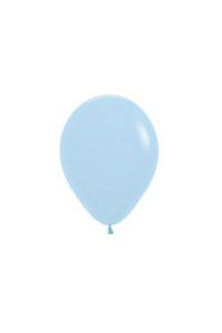 Ballon Pastel Mat Blauw R5