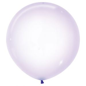 Ballon Crystal Pastel Lila R24