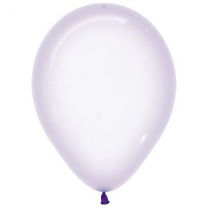 Ballon Crystal Pastel Lila R12