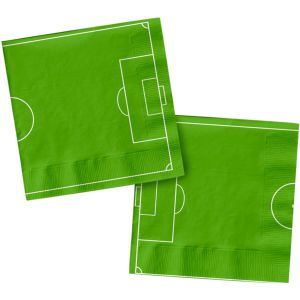 Servetten Voetbal Grasveld