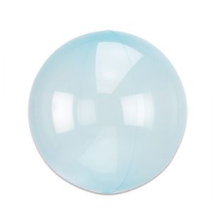Folieballon Crystal Clearz Lichtblauw