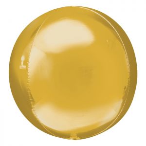 Folieballon Orbz XL Goud 