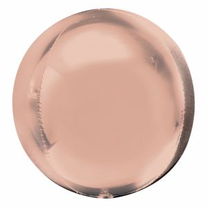 Folieballon Orbz XL Rosé Goud 