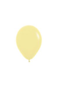 Ballon Pastel Mat Geel R5