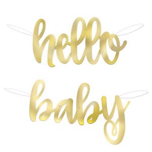 Letterslinger Hello Baby