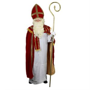 Sinterklaas Kostuum Polyester Fluweel 