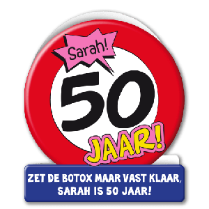 Verjaardagskaart 50 Jaar Sarah