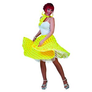 Rock N Roll Rok Neon Geel (One size)