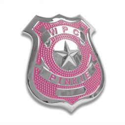 Badge Politie Roze