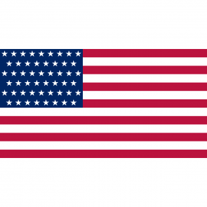 Landen Vlag Amerika (90x150 cm.)