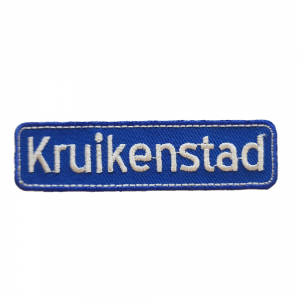 Embleem Kruikenstad Nr. 35 straatnaambord Kruikenstad