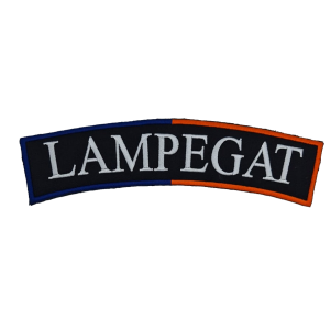 Embleem Lampegat Nr. 990 Rugembleem Letters