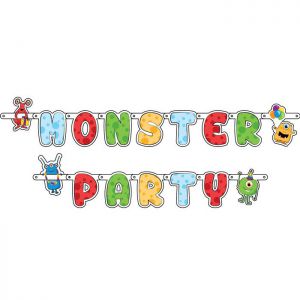 Vlaggenlijn Monster Party