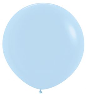 Ballon Pastel Mat Blauw R36